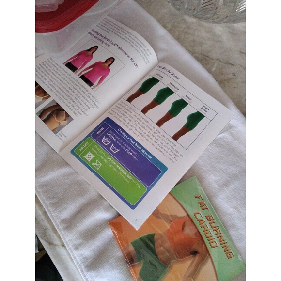 Brazil Lift Tuck Fat Burning Cardio Savvier DVD set includes BOOK Fitness Health - Picture 6 of 11